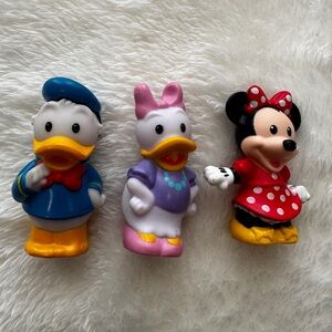 Disney Little People - Character Toy Set - Minnie, Donald Duck and Daisy
